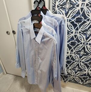 Marvelis Sky Blue Dress Shirts